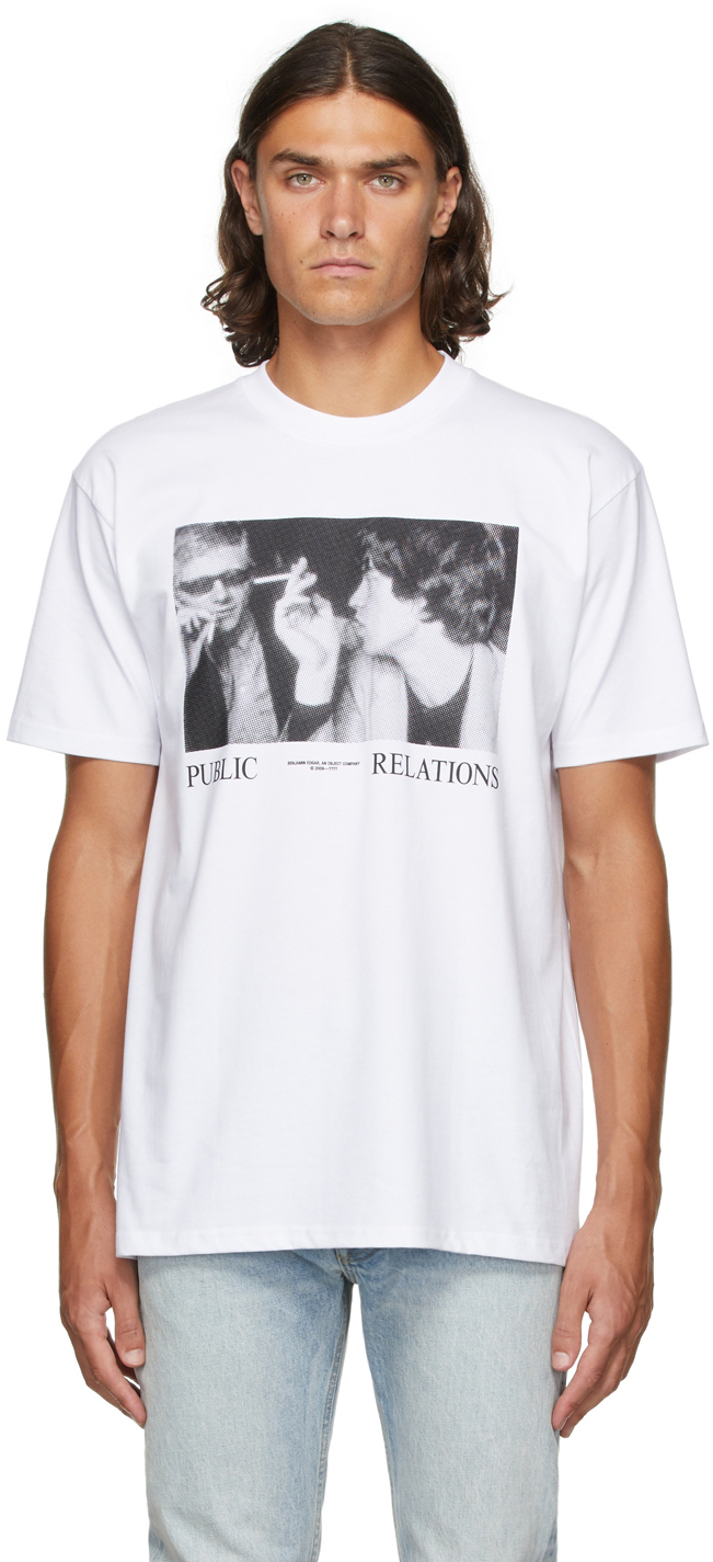 Benjamin Edgar White 'Public Relations' T-Shirt