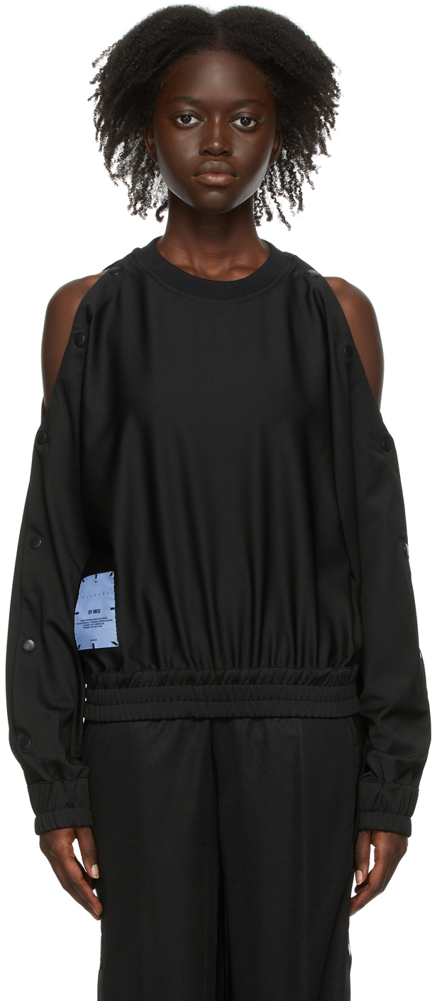 mcq black sweatshirt