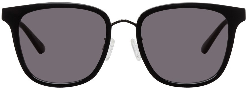 MCQ Black Acetate Square Sunglasses