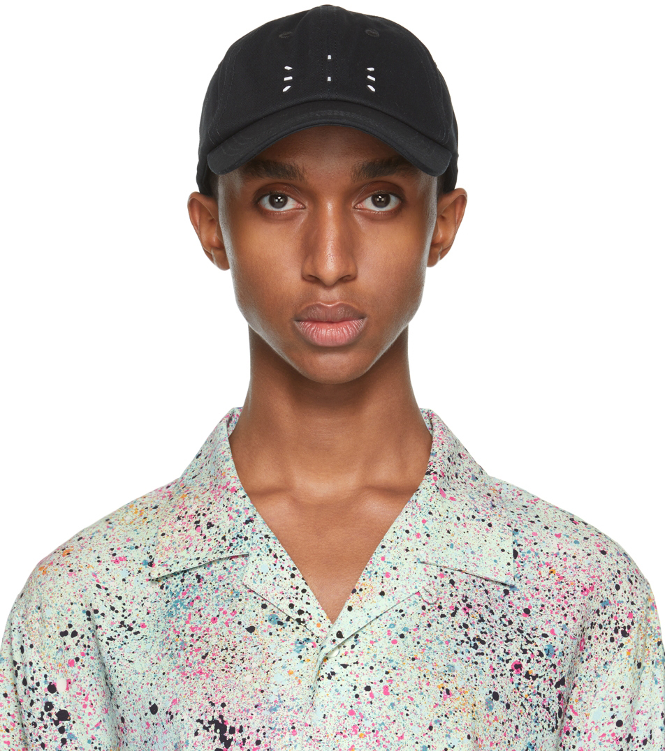 MCQ: Black Raised Logo Cap | SSENSE