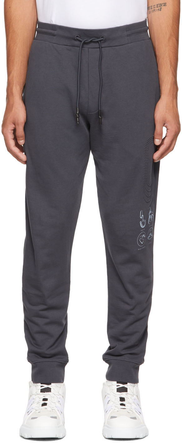 MCQ Grey Rib Lounge Pants