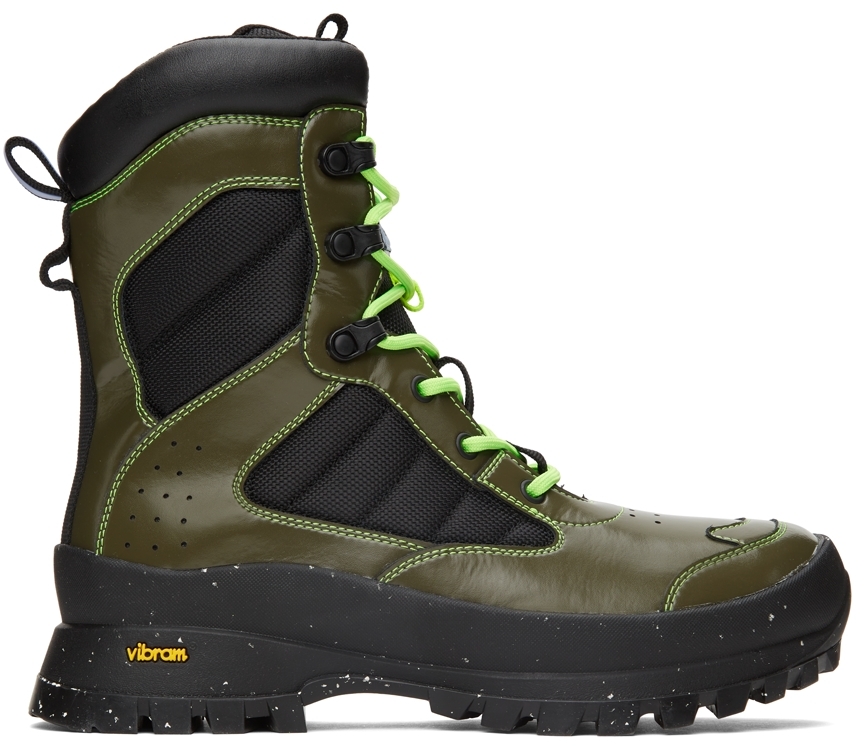 MCQ Khaki & Green In-8 Tactical Boots
