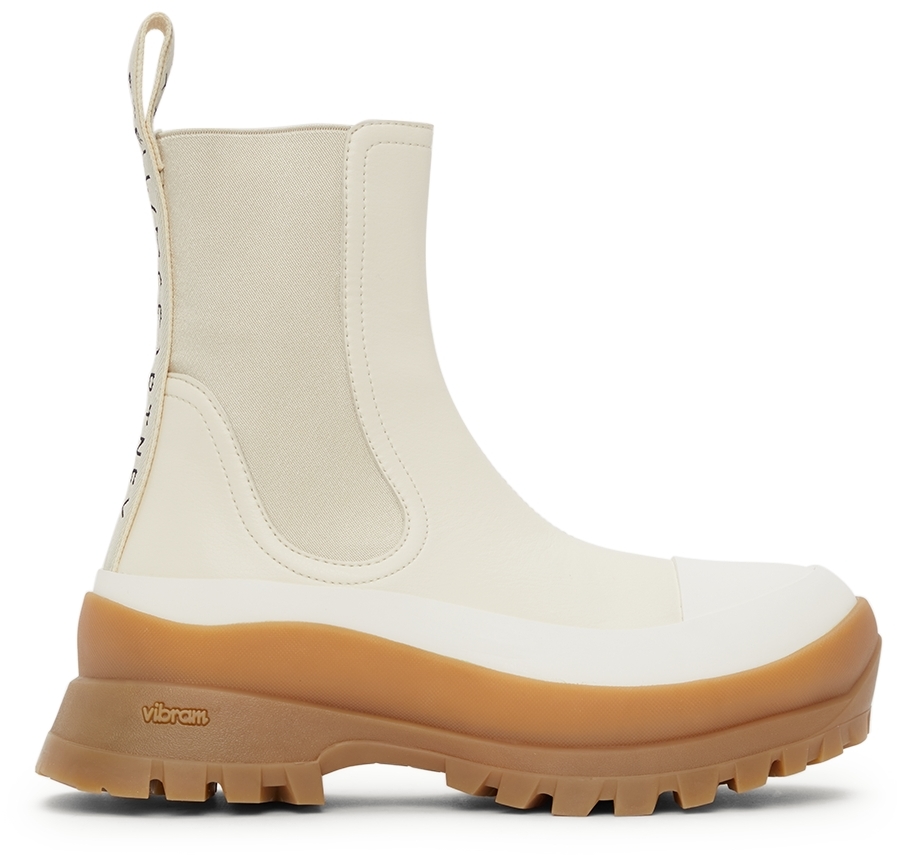 Stella McCartney White Trace Boots