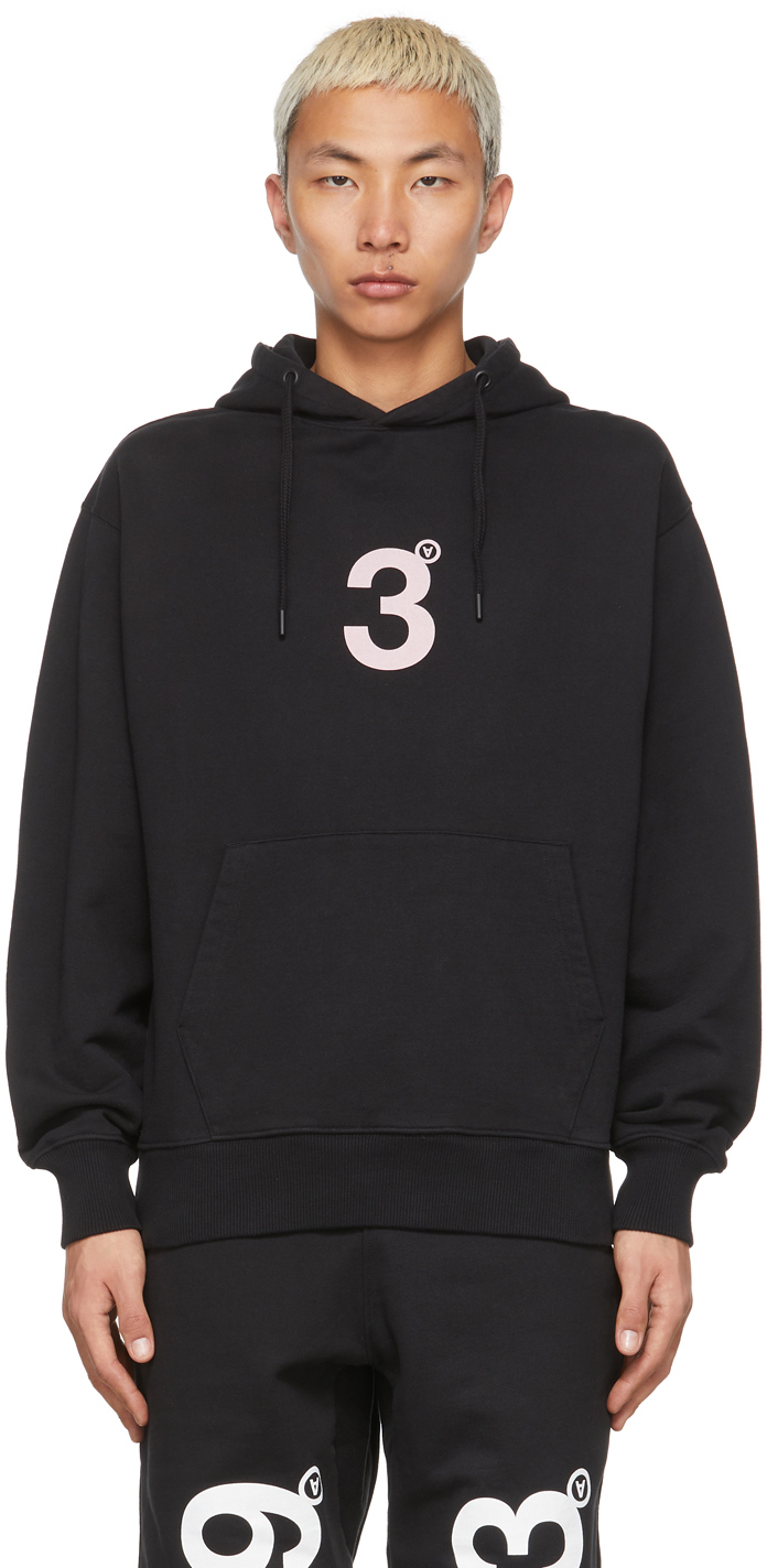 Aitor Throup’s TheDSA Aitor Throup's TheDSA SSENSE Exclusive Black Logo Hoodie