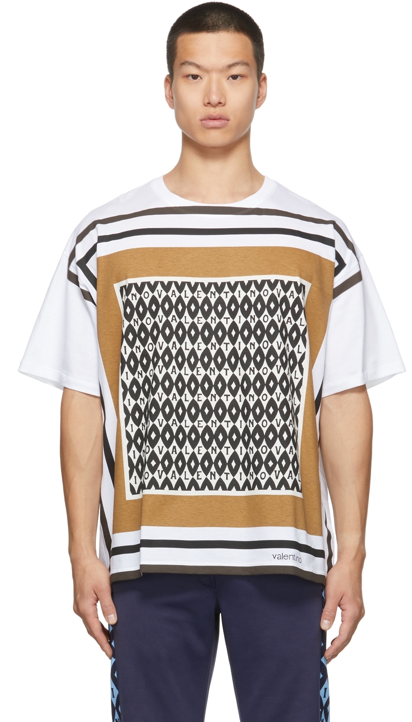 Valentino Foulard Print T-Shirt