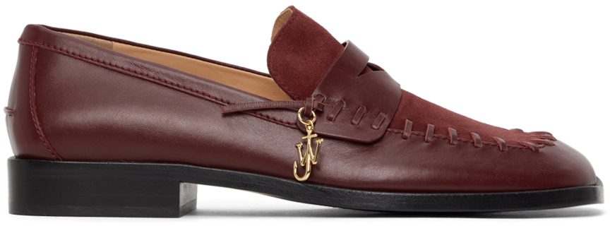 jw anderson stitch loafers