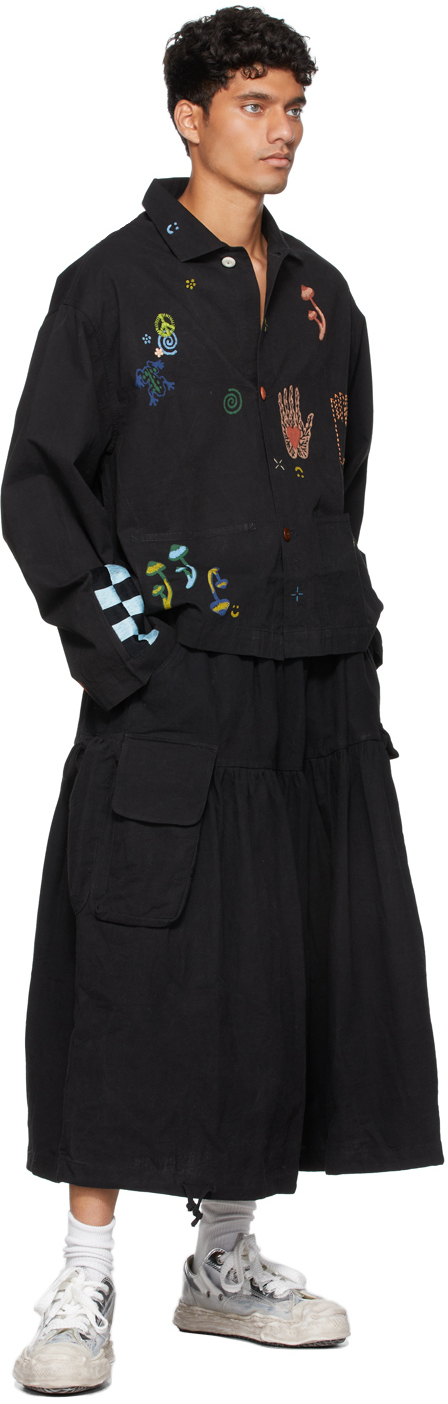 STORY mfg. Black Short-On-Time Jacket | Smart Closet