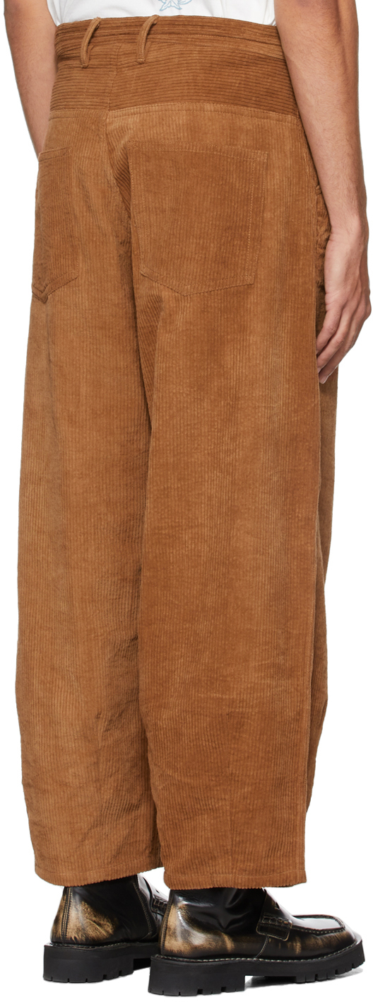 STORY mfg. Brown Lush Trousers | Smart Closet