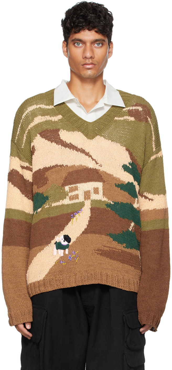 STORY mfg. Multicolor Keeping Sweater | Smart Closet