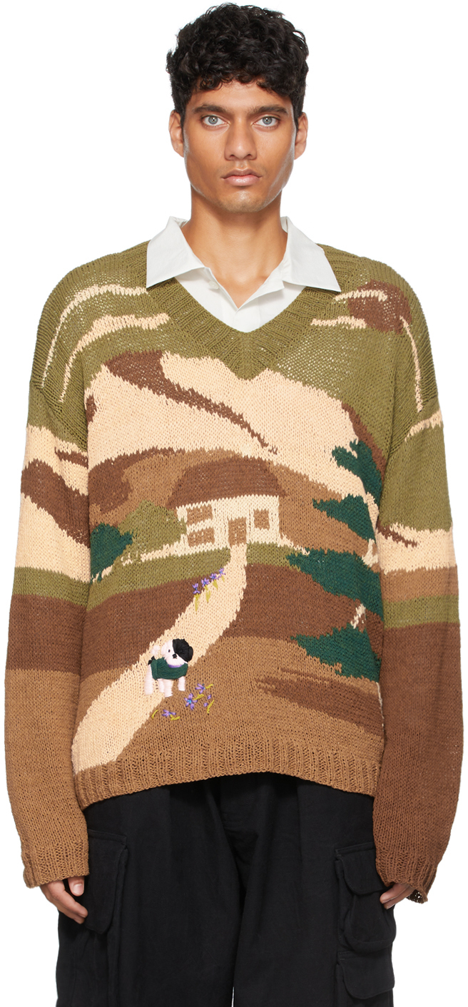 Multicolor Keeping Sweater by STORY mfg. on Sale