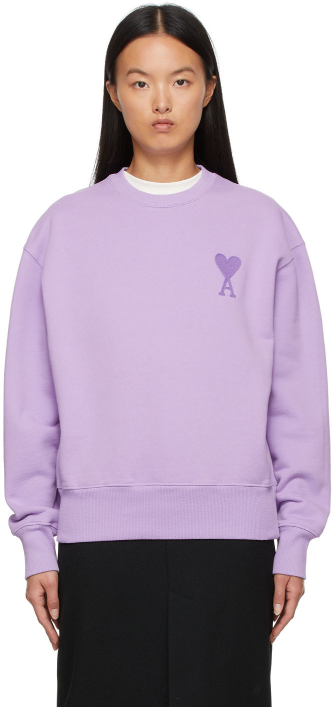 Purple Ami de Caur Sweatshirt