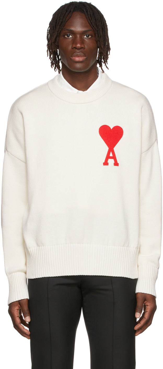 AMI Alexandre Mattiussi Oversize Ami de Cœur Crewneck Sweater