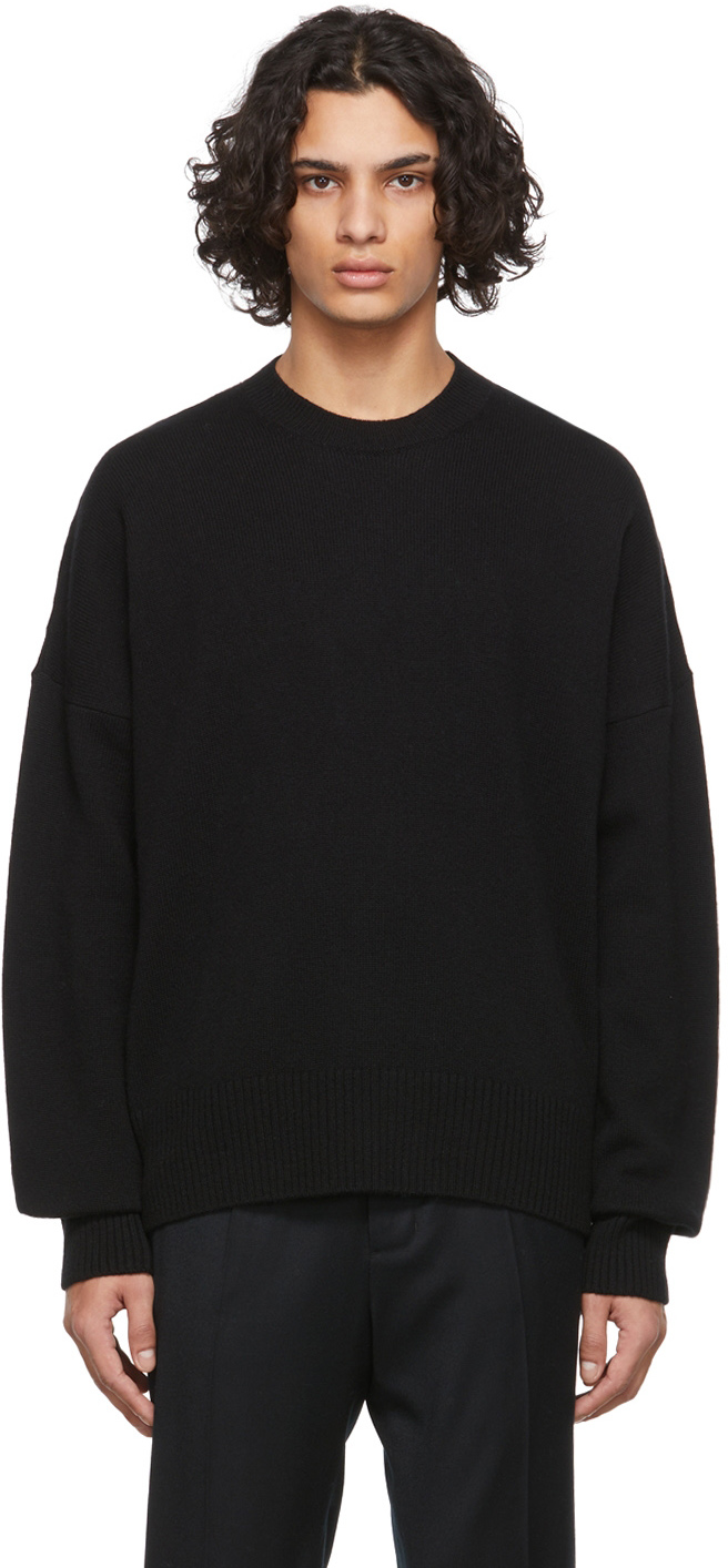 ami black sweatshirt