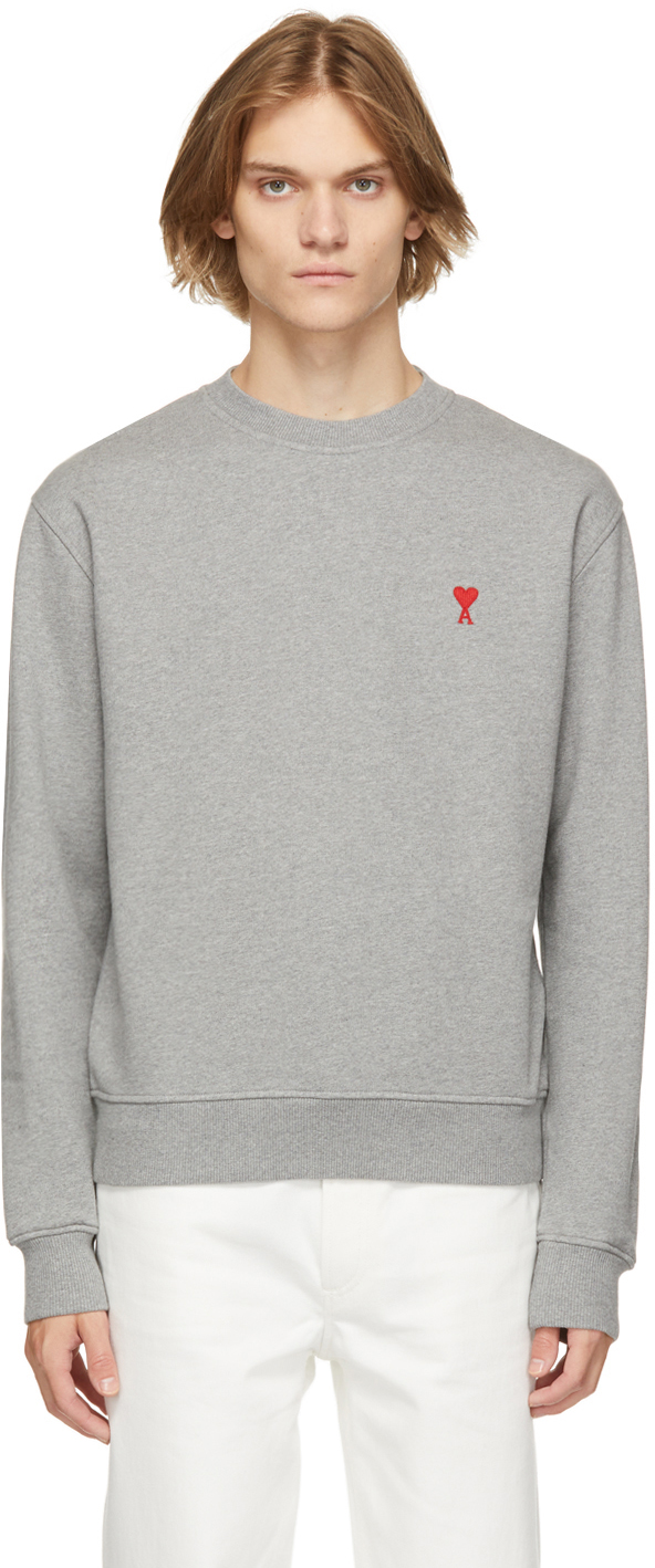 ami grey sweatshirt