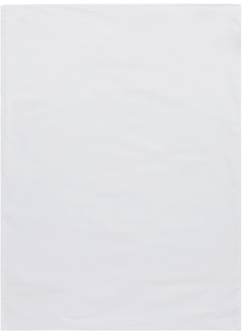 White Square Cotton Pillow Case by Tekla | SSENSE