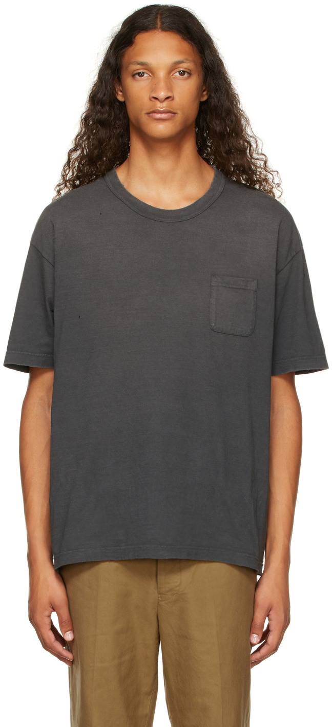 Visvim Black Jumbo Crash T-Shirt | Smart Closet