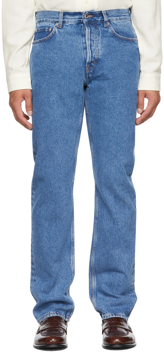 Séfr Blue Straight Cut Jeans | Smart Closet