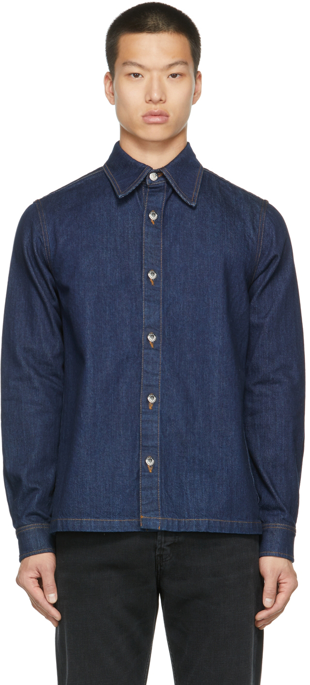 Séfr Denim Palak Shirt | Smart Closet