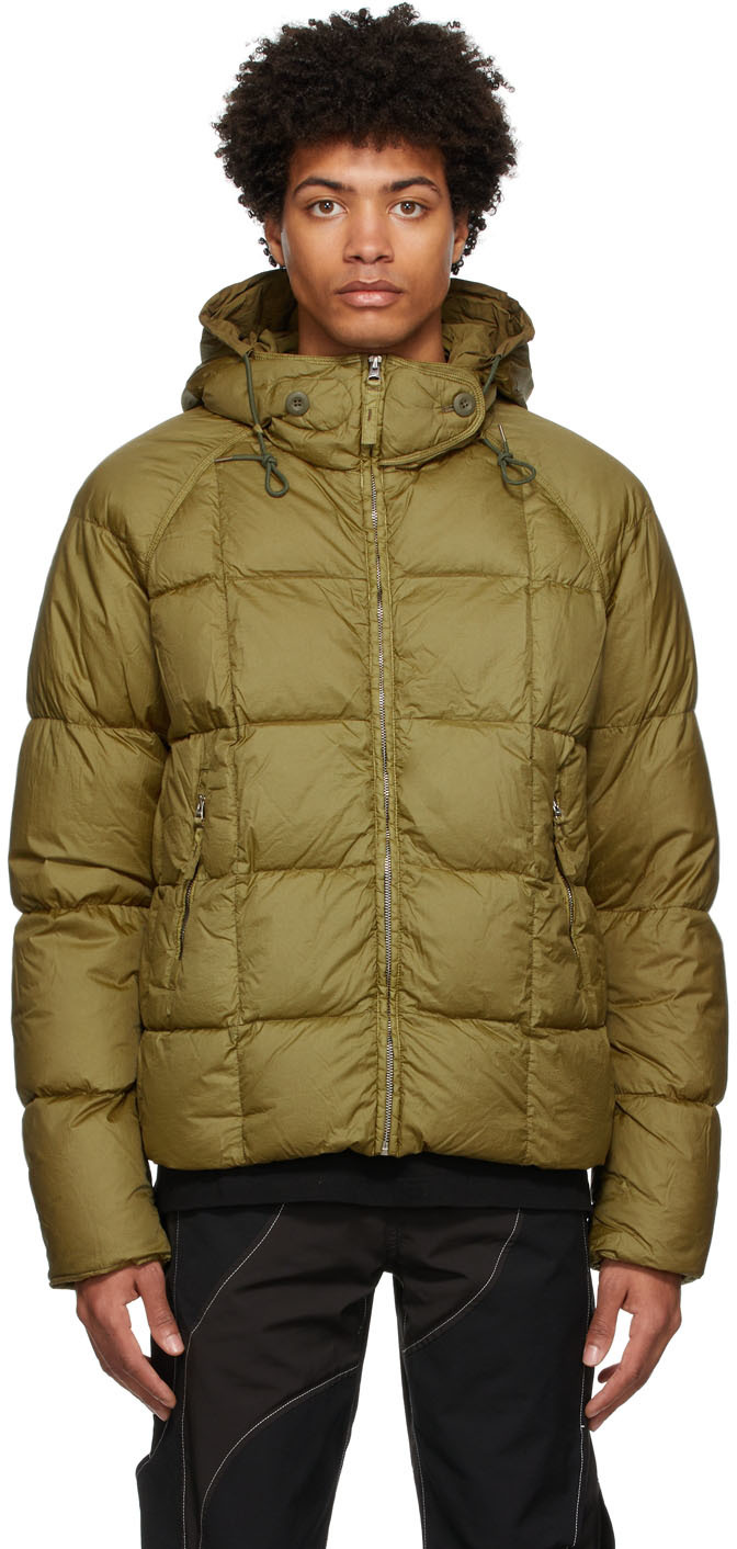 Komst longontsteking Machtigen Ten c Khaki Anorak Down Jacket | Smart Closet