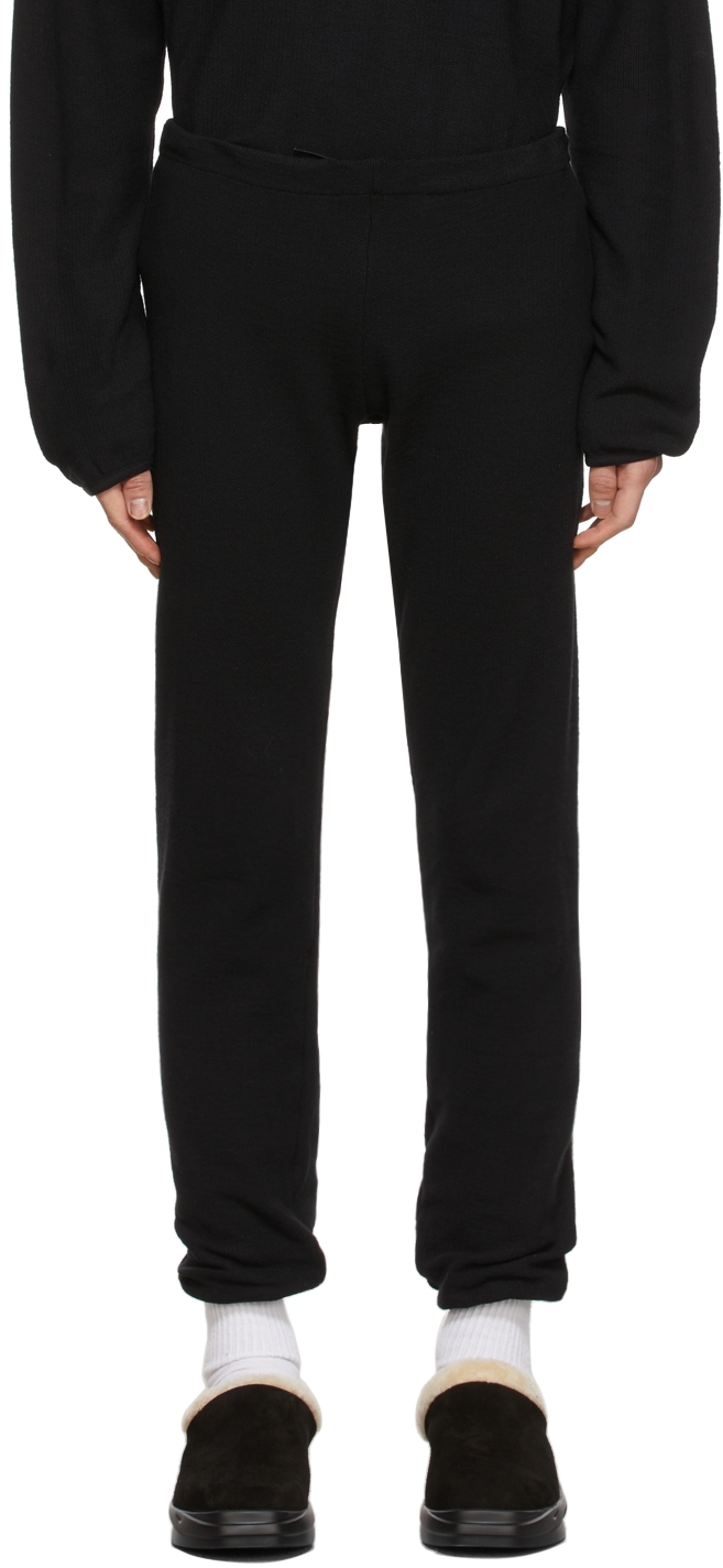 Black COOLMAX Lounge Pants