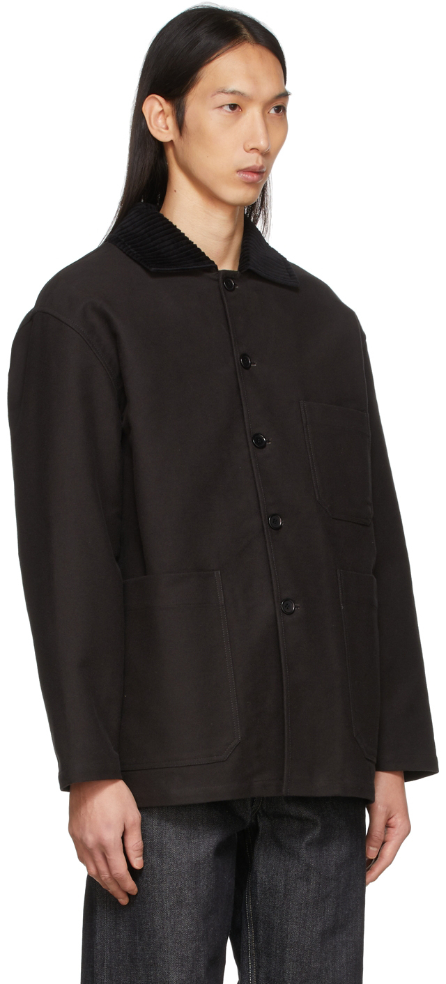 mfpen Black Deco Moleskin Jacket | Smart Closet