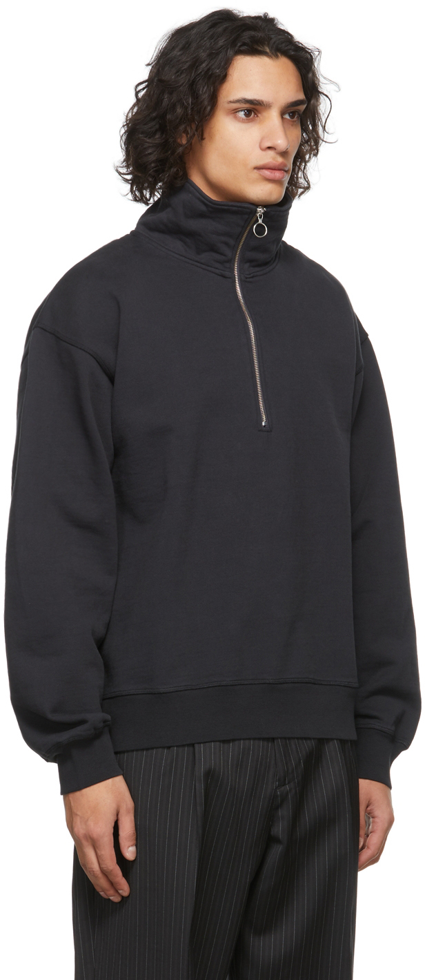 mfpen Navy Chaser Half-Zip Sweater | Smart Closet