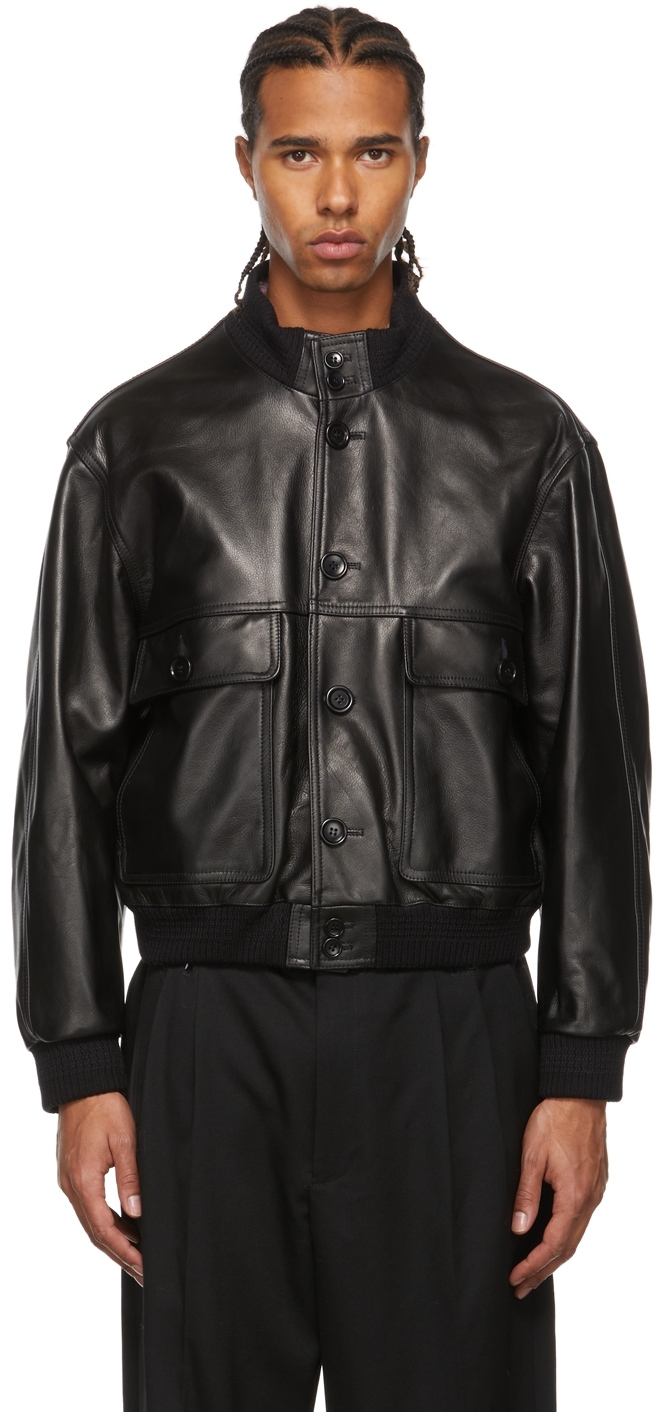 Black Leather Forever Jacket