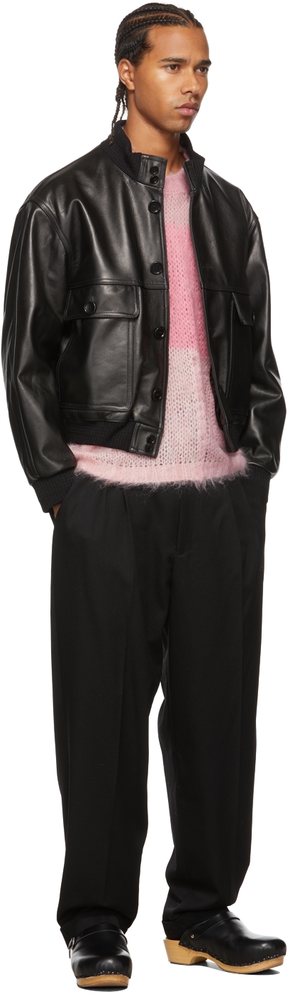 Magliano Black Leather Forever Jacket | Smart Closet