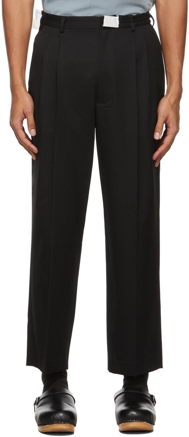 Magliano Black Elastic Cropped Trousers | Smart Closet