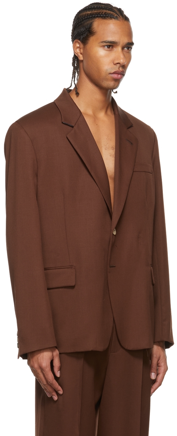 Naples Melange Brown Tweed Suit