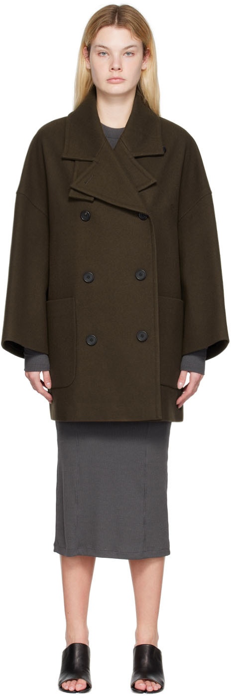 DRAE Brown Oversized Coat