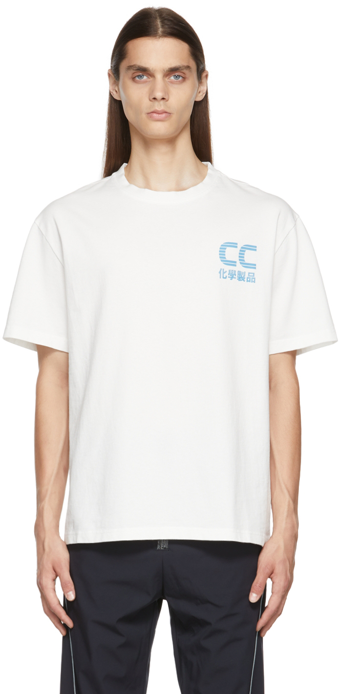 Chemist Creations: White T2 Logo T-Shirt | SSENSE