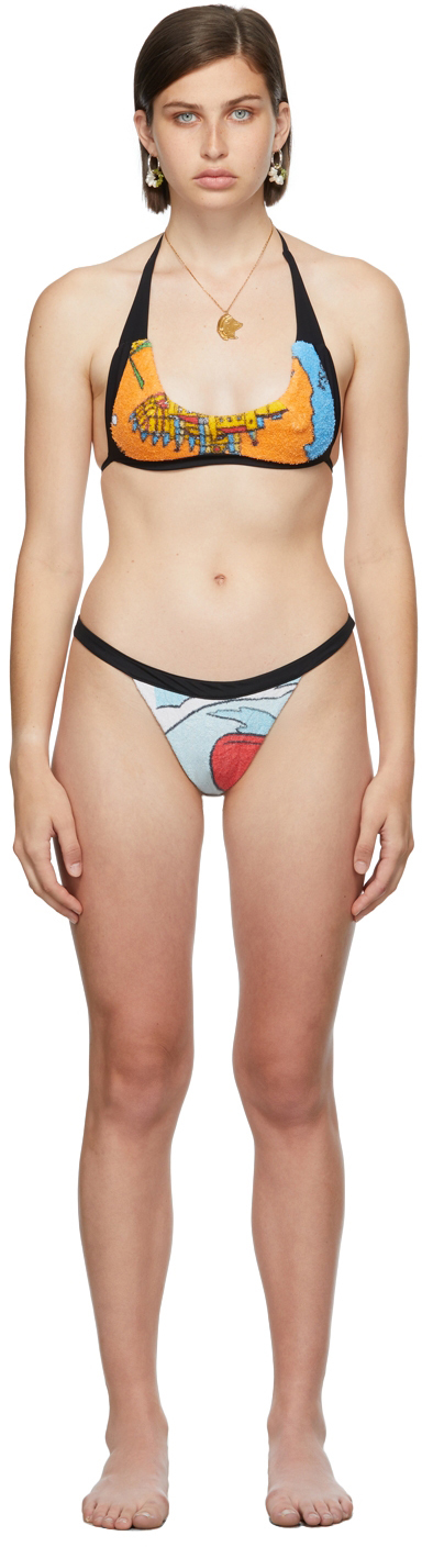 SSENSE Exclusive Multicolor June Juno Bikini