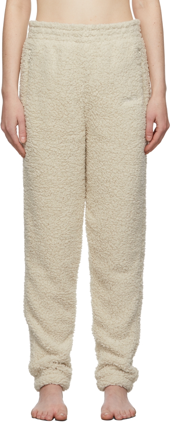 Off-White Teddy Jogger Lounge Pants