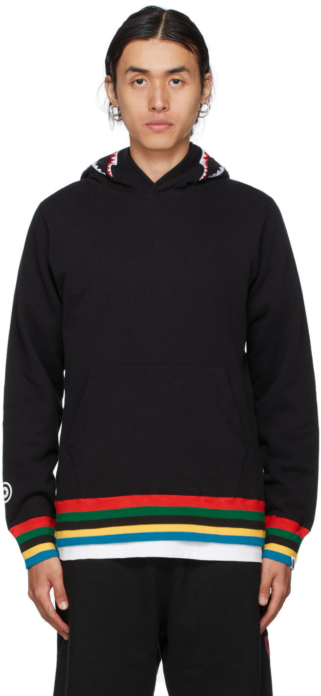 bape shark pullover hoodie