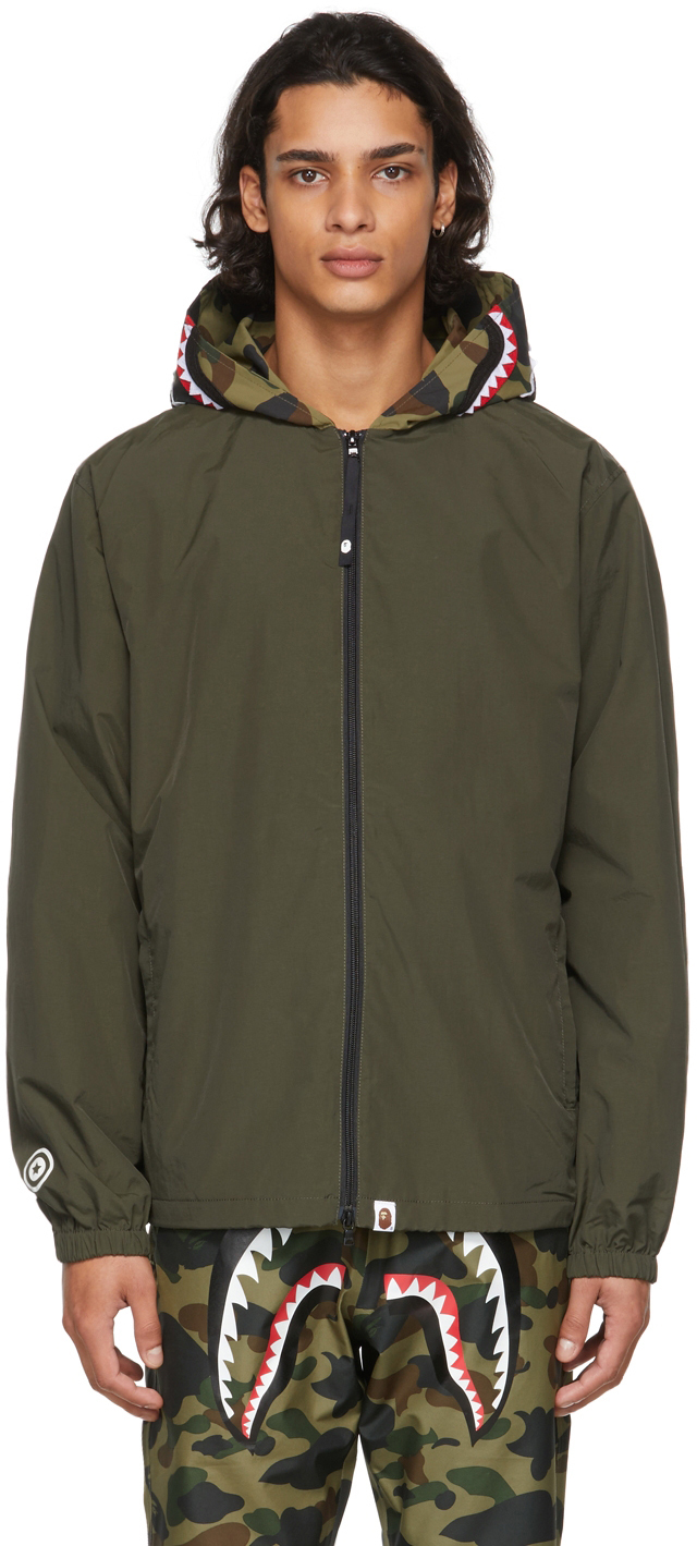 tan bape jacket