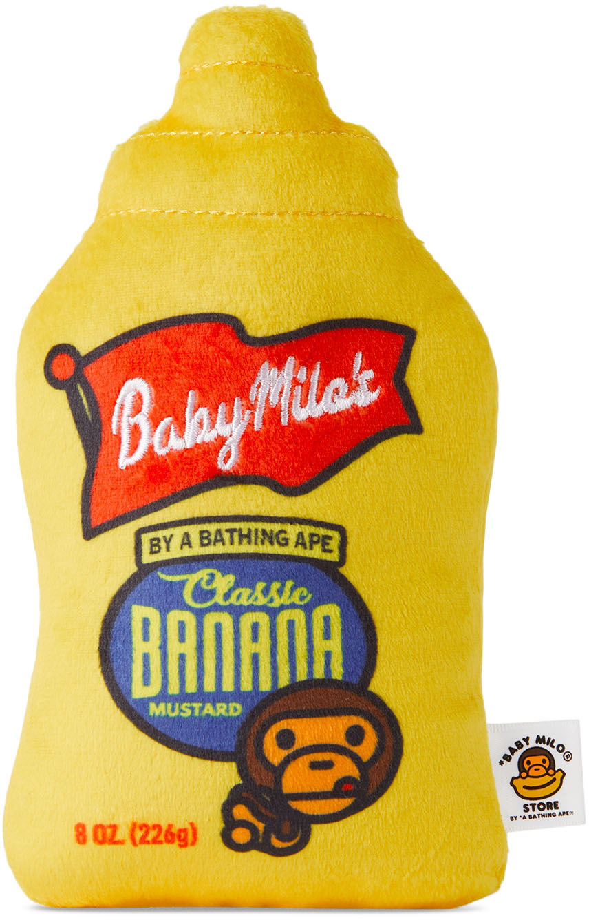 Kader Vermoorden Onnauwkeurig Yellow Baby Milo Mustard Pet Toy by BAPE | SSENSE