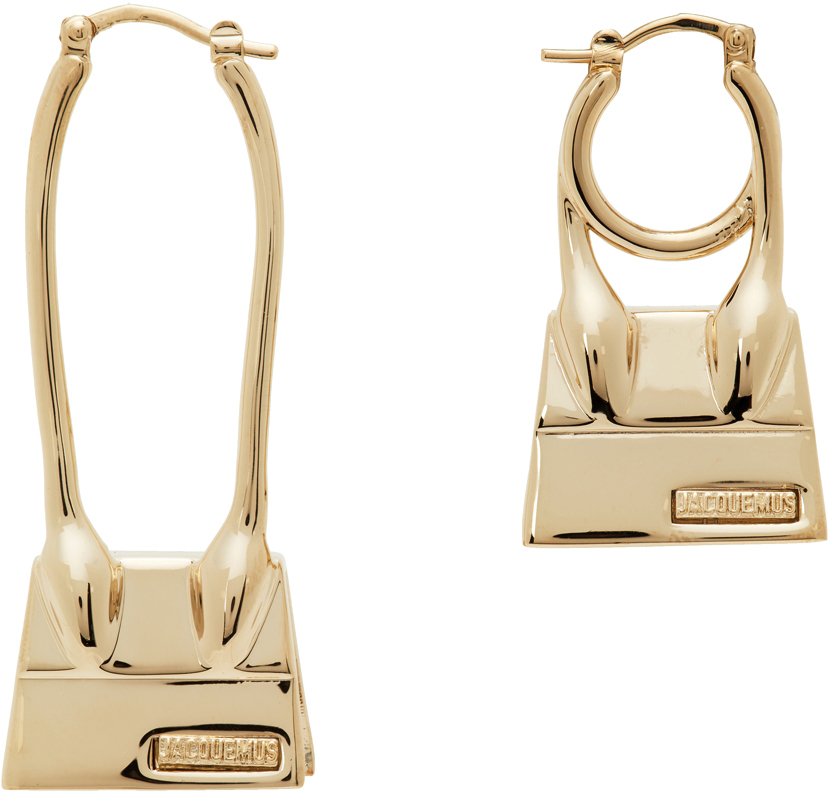 Jacquemus Gold 'Les Creoles Chiquito' Earrings