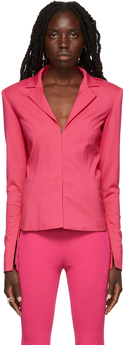 Pink La Montagne 'La Veste Obiou' Blazer