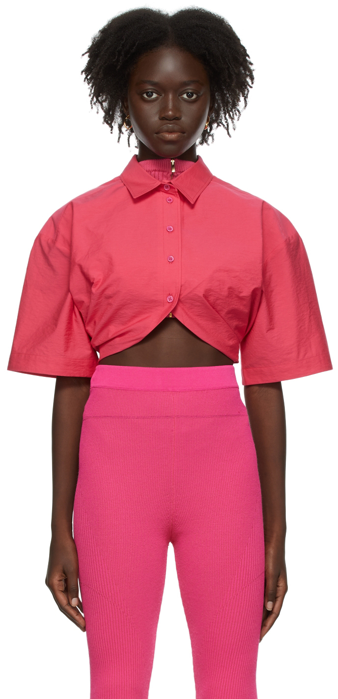 Jacquemus Pink La Montagne 'La Chemise Ballu' Shirt