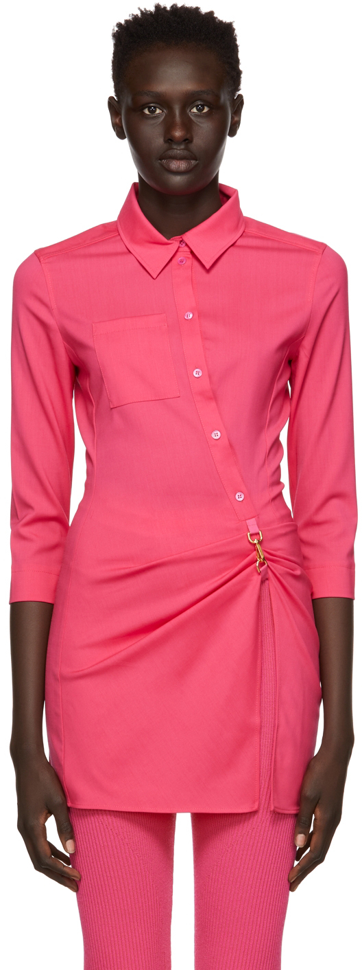 Jacquemus Pink 'La Tunique Jocou' Shirt