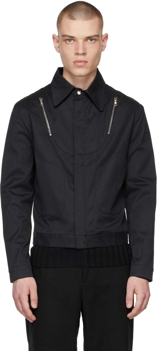 Black Biker Jacket