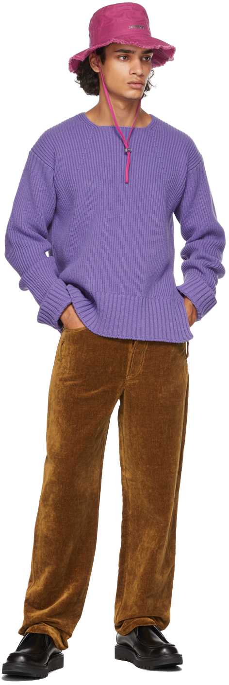 Jacquemus La Montagne コレクション ブラウン Le Pantalon Velours トラウザーズ