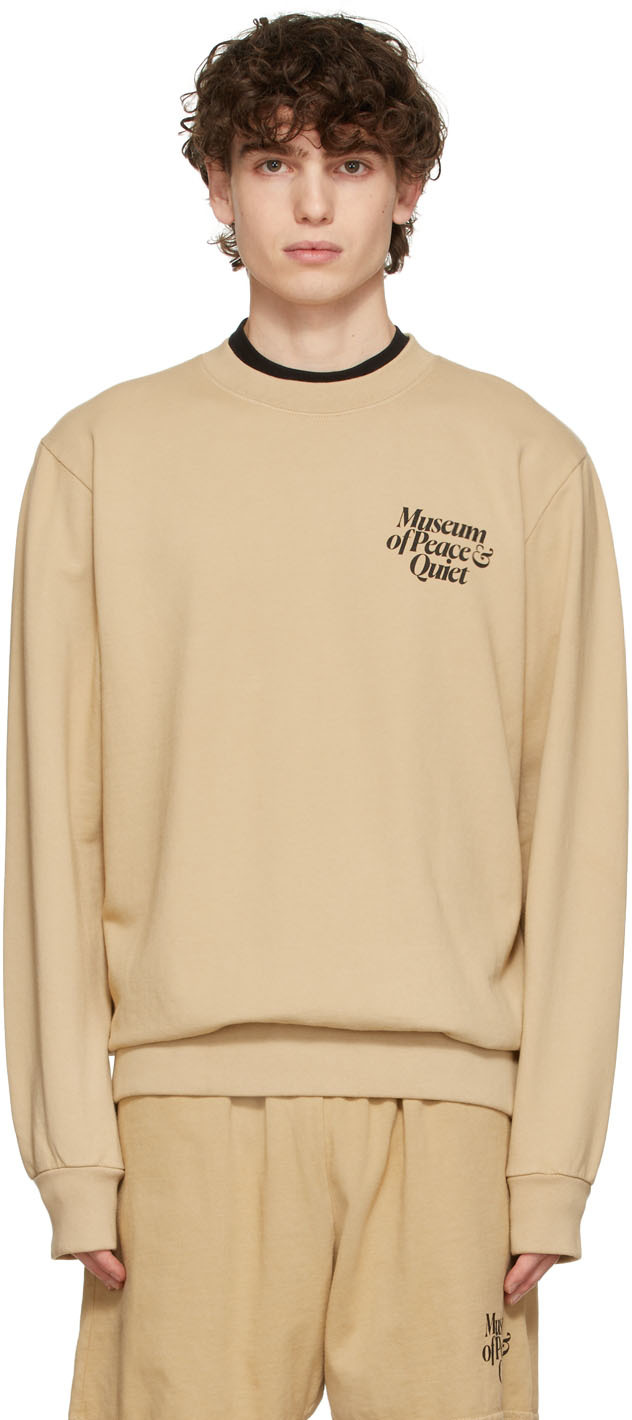 tan sweatshirt