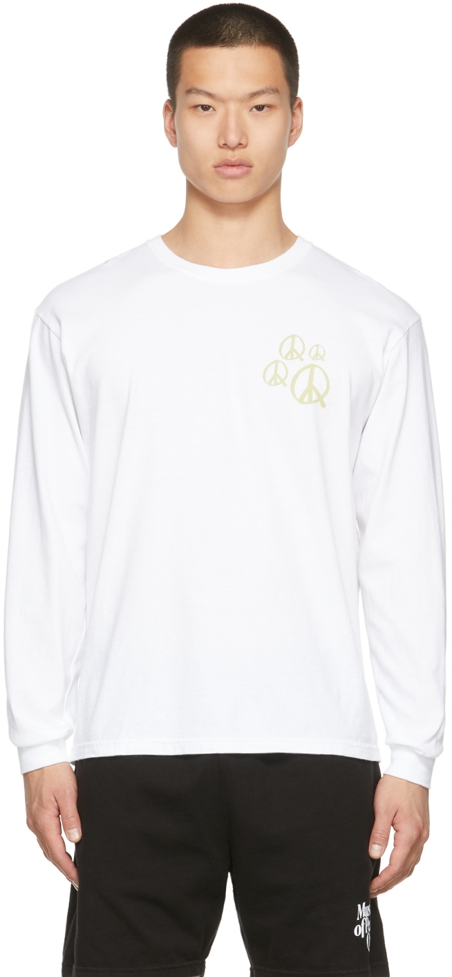 White Spiritual Discovery Long Sleeve T-Shirt