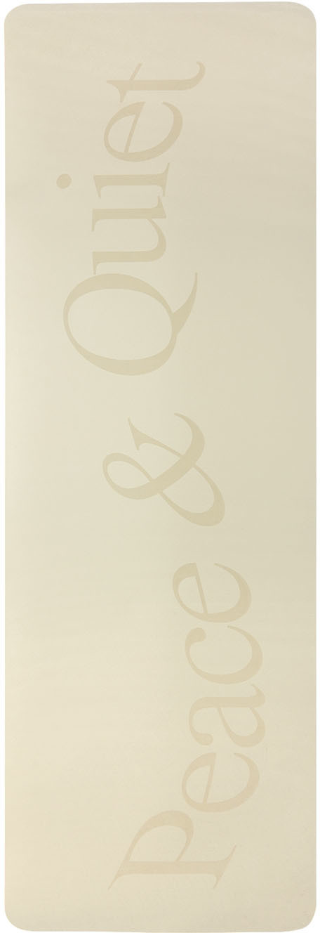 Off-White Logo Yoga Mat Ssense Sport & Swimwear Attrezzature sportive 