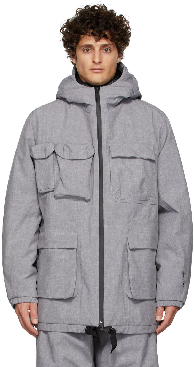 BYBORRE Grey Bulky Jacket | Smart Closet