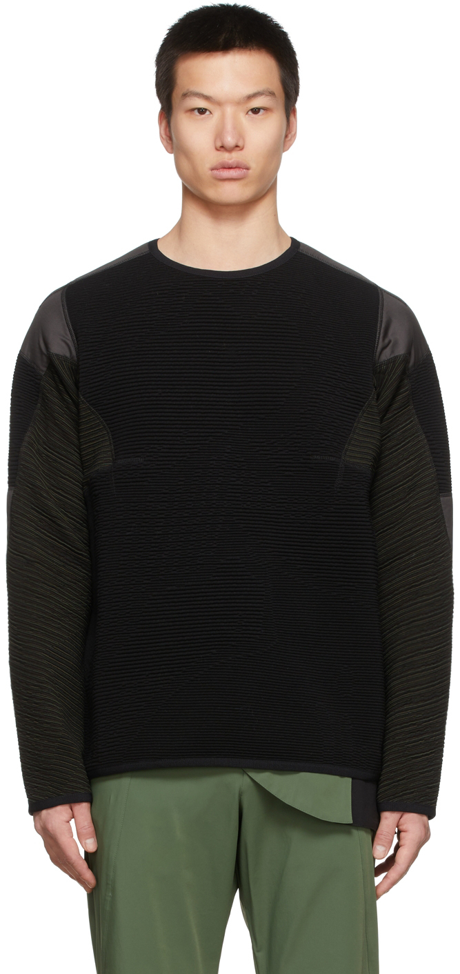 Black Weightmap Sweater