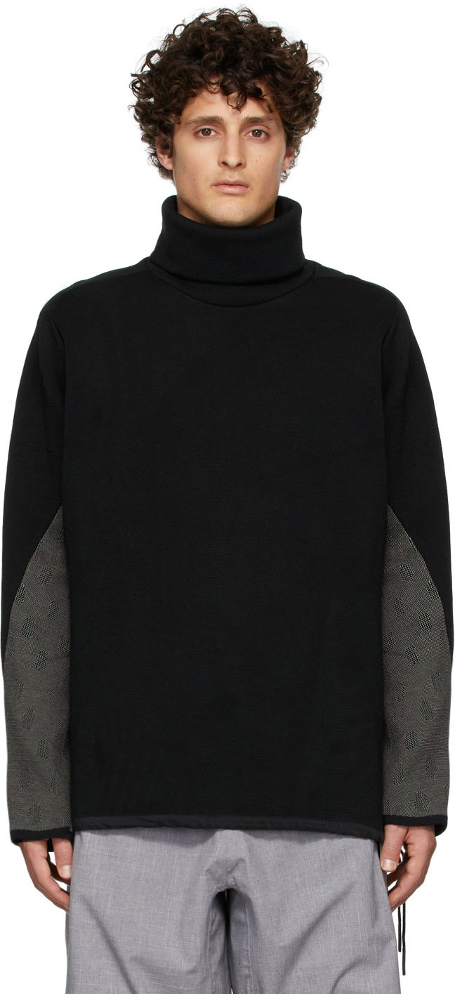 Black Turtleneck Sweater