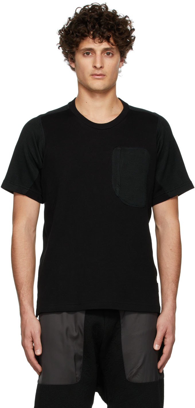 BYBORRE Black Knit T-Shirt